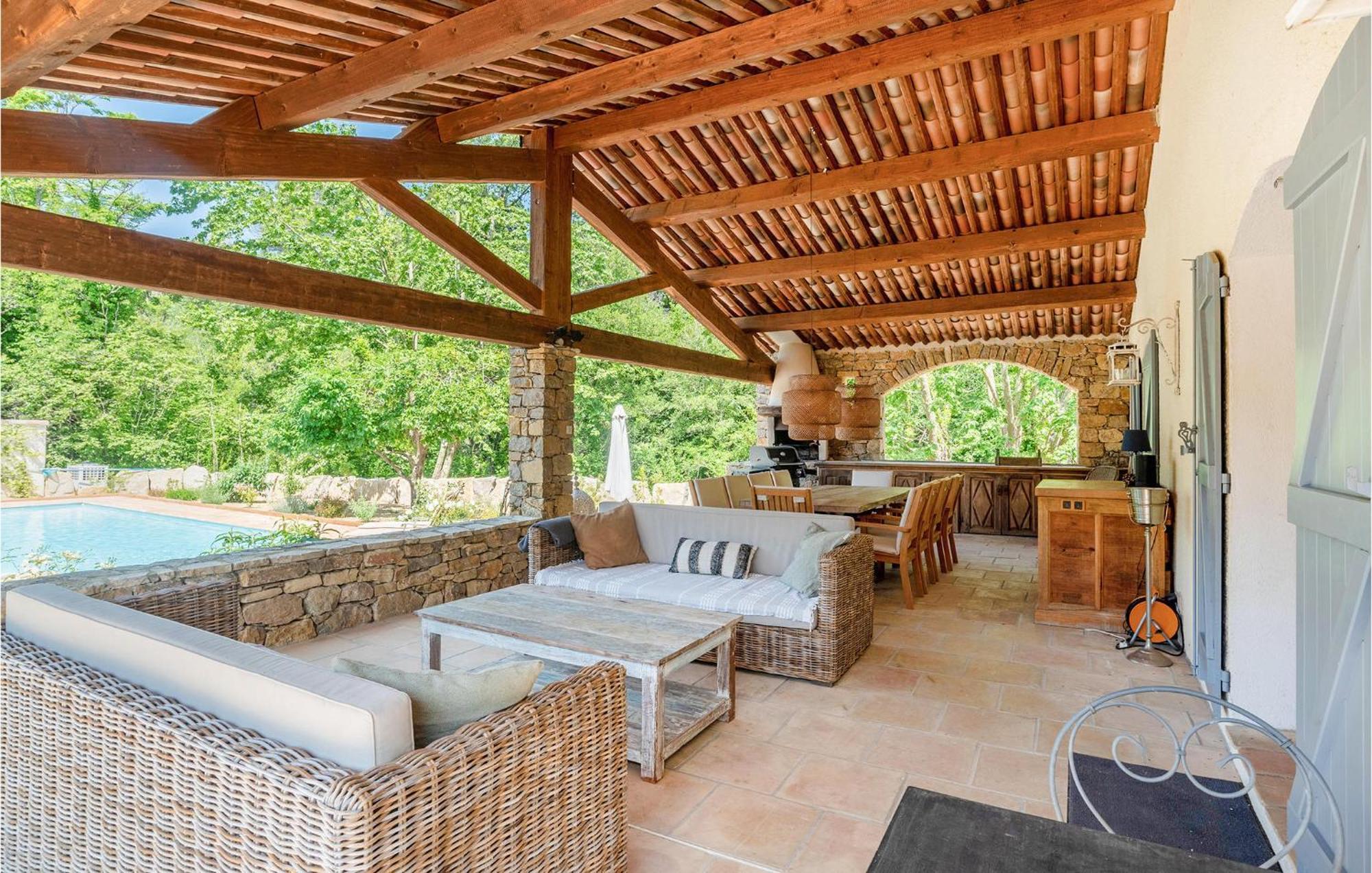 6 Bedroom Pet Friendly Home In Carces Bagian luar foto