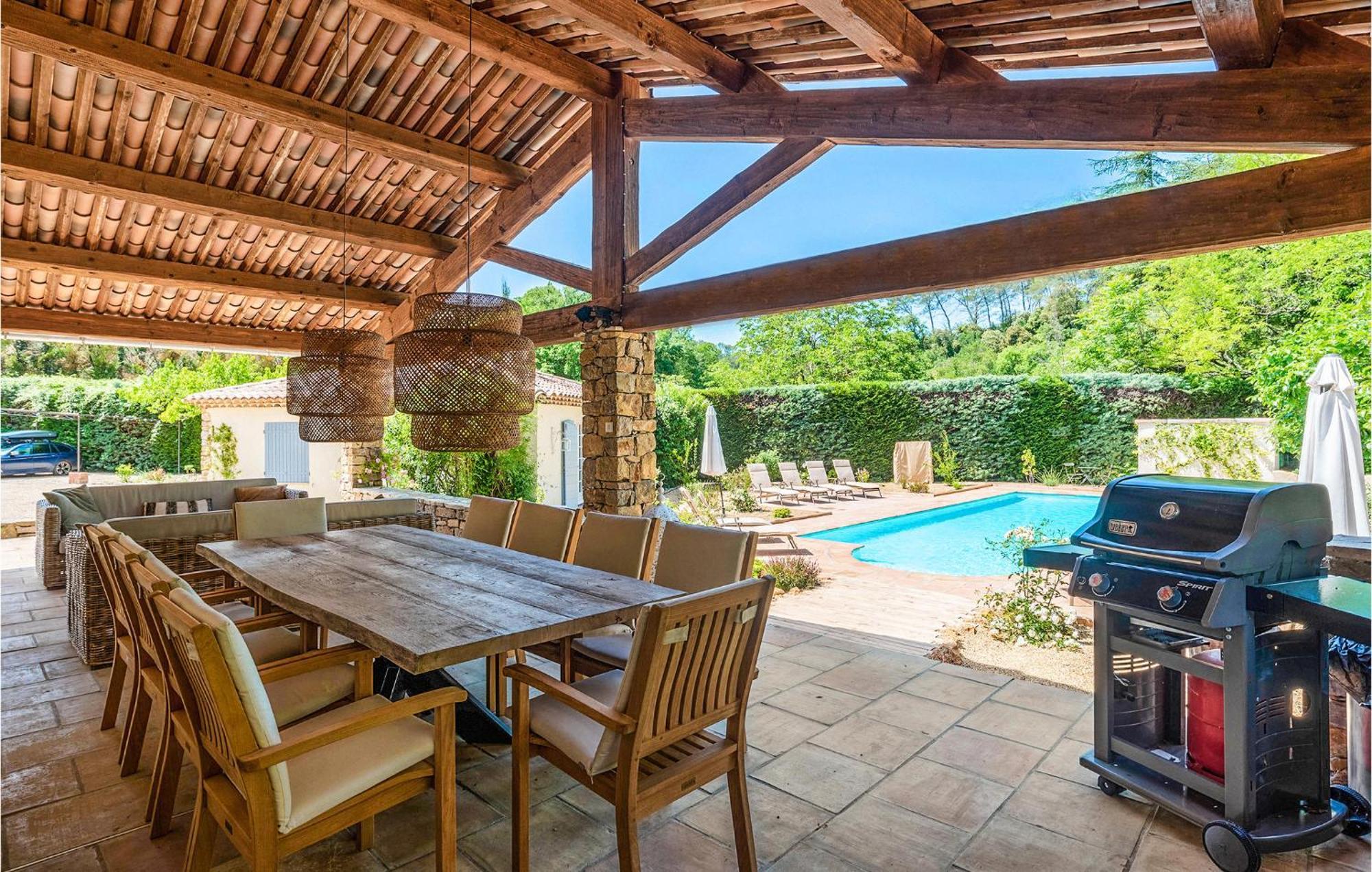 6 Bedroom Pet Friendly Home In Carces Bagian luar foto